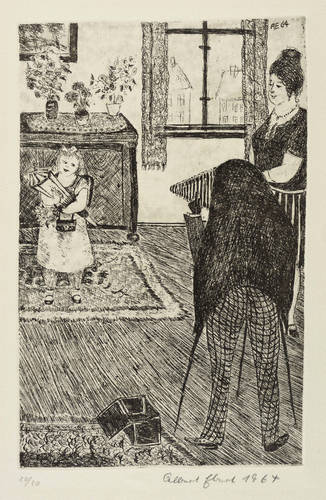 Ebert, Albert -  -  - Beim Fotografen