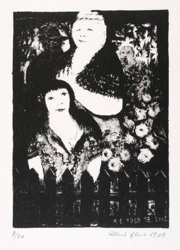 Ebert, Albert -  -  - Erwartung der Gäste