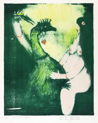 Ebert, Albert -  -  - Leda und der Schwan