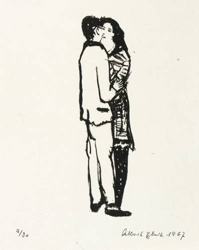 Ebert, Albert -  -  - Liebespaar I