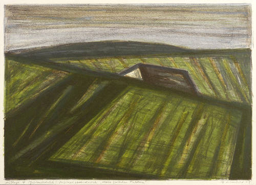 Eisenfeld, Ulrich -  -  - Haus zwischen Feldern