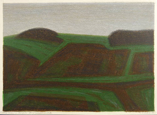 Eisenfeld, Ulrich -  -  - Felder im Frühjahr