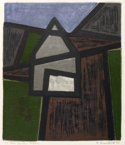 Eisenfeld, Ulrich -  -  - Haus zwischen Feldern