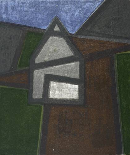 Eisenfeld, Ulrich -  -  - Haus zwischen Feldern