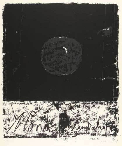 Kammerer, Anton Paul -  -  - Mond-Landschaft