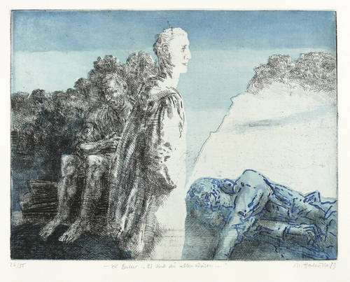 Hachulla, Ulrich -  -  - Es sind die alten Weisen (zu Johannes R. Becher)