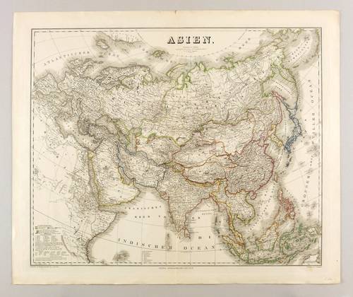 Asien - Landkarte - Landkarte - Asien