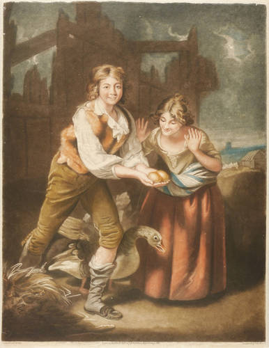 Young, John -  -  - The Boy Discovering the Golden Eggs