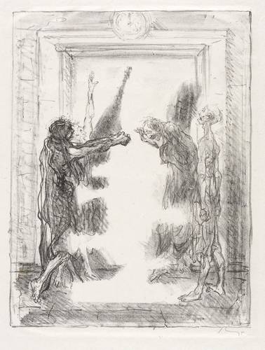 Slevogt, Max - Goethes Faust II - Goethes Faust II - Indes zerfiel das Reich in Anarchie