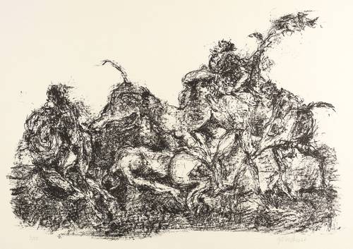 Zickelbein, Horst -  -  - Versuchung des heiligen Antonius