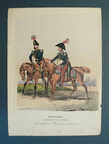 Hessen-Kassel, Kurfürstentum - Uniformen - Uniformen - Generaladjudant. Flügeladjudant des Kurprinzen