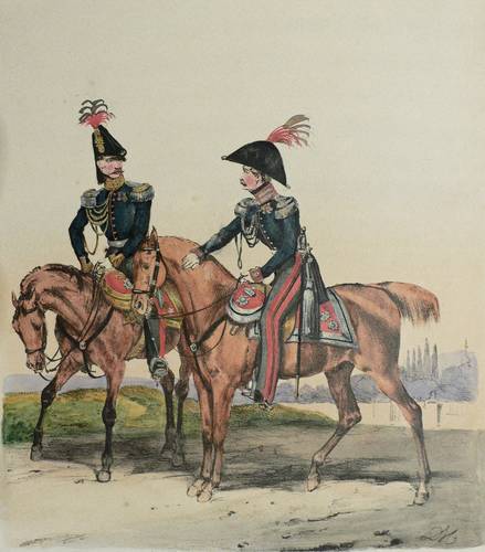 Hessen-Kassel, Kurfürstentum - Uniformen - Uniformen - Generaladjudant. Flügeladjudant des Kurprinzen