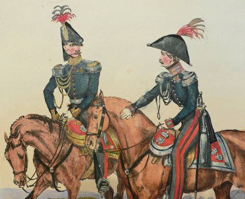 Hessen-Kassel, Kurfürstentum - Uniformen - Uniformen - Generaladjudant. Flügeladjudant des Kurprinzen