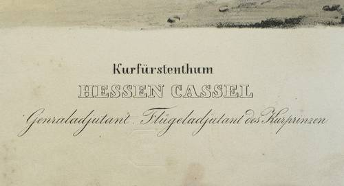 Hessen-Kassel, Kurfürstentum - Uniformen - Uniformen - Generaladjudant. Flügeladjudant des Kurprinzen