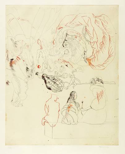 Castillo, Jorge -  -  - Ohne Titel (Erotische Szenerie)