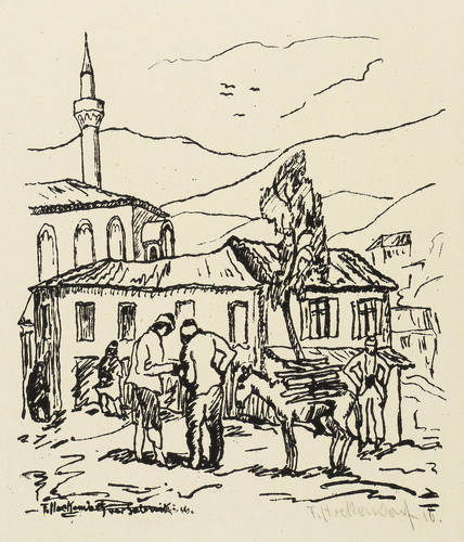 Heckendorf, Franz -  -  - Vor Saloniki