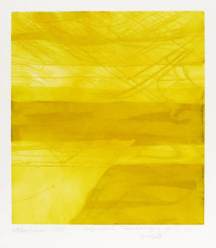 Haas, Willibrord -  -  - Crépuscule Gelb (Die Dämmerung)