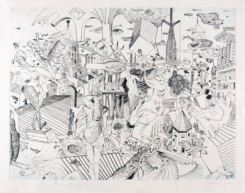 Dress, Andreas -  -  - Stadtlandschaft