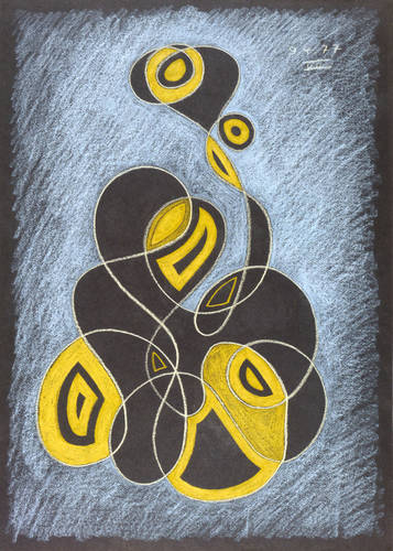 Gerlach, Erich -  -  - Ohne Titel (Spiralen)