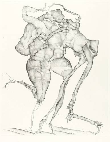 Janssen, Horst -  -  - Gedacht wie Zeichnung