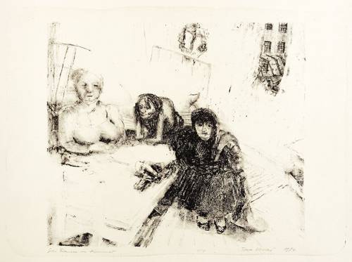 Kowar, Thea -  -  - Drei Frauen im Zimmer