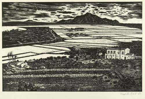 Schütt, Franz Theodor -  -  - Südfranzösische Landschaft