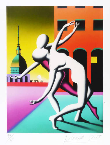 Kostabi, Mark -  -  - Tänzer in der Stadt