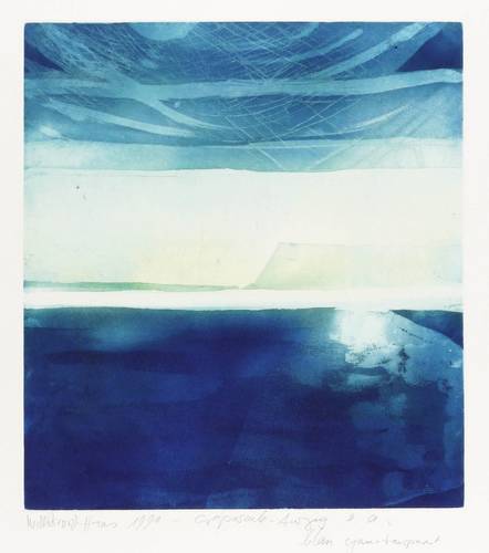 Haas, Willibrord -  -  - Crépuscule Blau (Die Dämmerung)