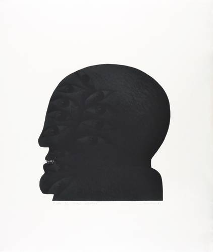 Antes, Horst -  -  - Kopf mit 12 Augen