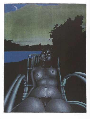 Wunderlich, Paul - Twilight - Twilight - Twilight II im Schaukelstuhl