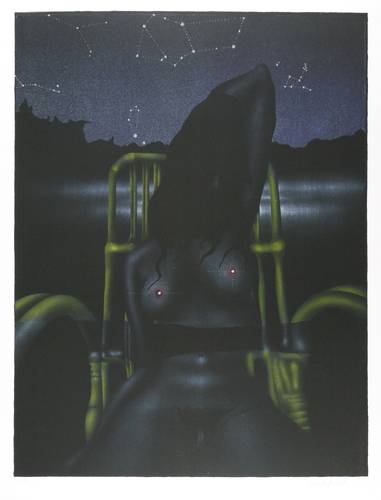 Wunderlich, Paul - Twilight - Twilight - Twilight VI Im Schaukelstuhl