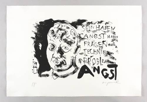 Penck, A.R -  -  - Angst