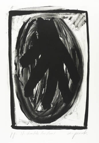 Penck, A.R -  -  - Ich streichle ihr Haar