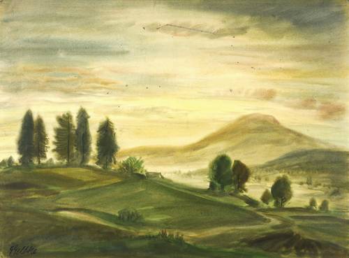 Gelbke, Georg -  -  - Bergland