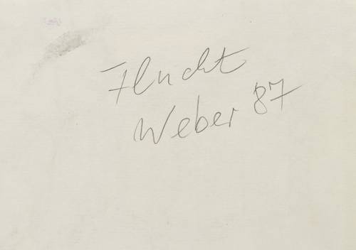 Weber, Horst -  -  - Flucht