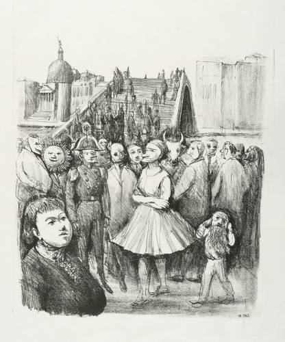 Escher, Hans -  -  - Venezianischer Karneval