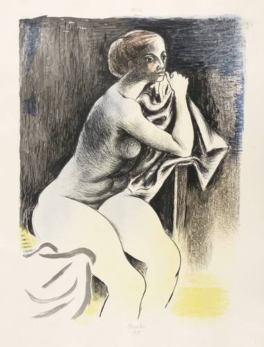 Mucchi, Gabriele -  -  - Sitzender Akt