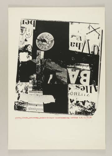 Petrovsky, Wolfgang - Ausstellungsplakat Kunstsammlung Cottbus - Ausstellungsplakat Kunstsammlung Cottbus - Gift Poison