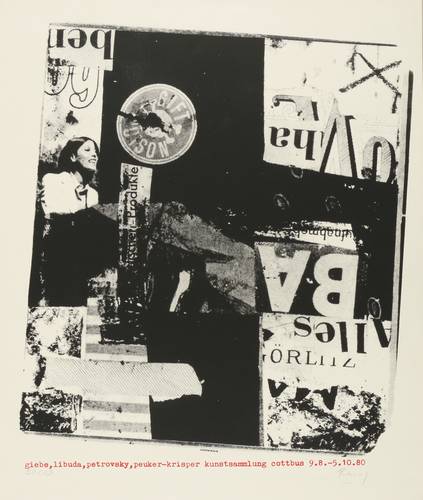 Petrovsky, Wolfgang - Ausstellungsplakat Kunstsammlung Cottbus - Ausstellungsplakat Kunstsammlung Cottbus - Gift Poison