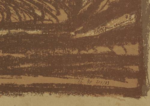 Herrmann, Peter - Ausstellungsplakat Kleine Galerie Pankow - Ausstellungsplakat Kleine Galerie Pankow - Dresdner Stadtpanorama