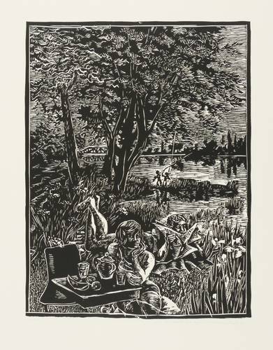 Mattheuer-Neustädt, Ursula -  -  - Sommertag am See