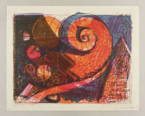 Weber, Horst & Weidensdorfer, Claus - Ausstellungsplakat Stadtmuseum Bautzen - Ausstellungsplakat Stadtmuseum Bautzen - Künstler des Bezirkes Dresden stellen aus