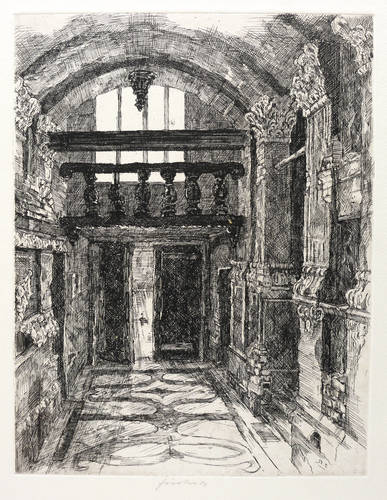 Förster, Wieland -  -  - Ein Hausflur (Berlin Prenzlauer Berg)