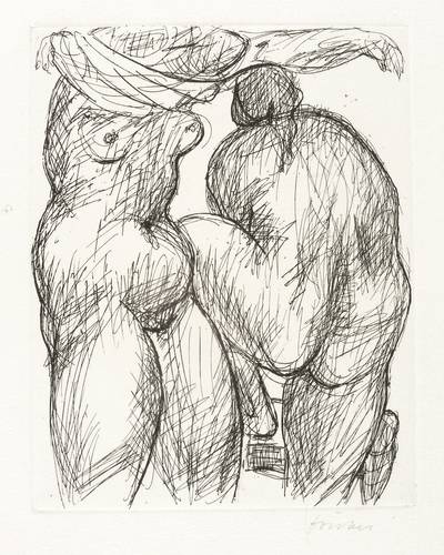 Förster, Wieland -  -  - Ohne Titel (Sich umkleidende Frauen)