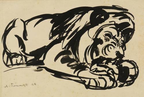 Fraaß, Erich -  -  - Löwe