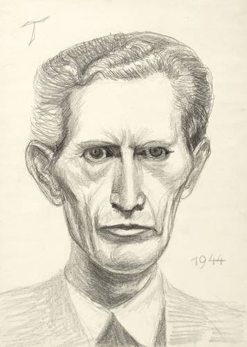 Tröger, Fritz -  -  - Selbstbildnis