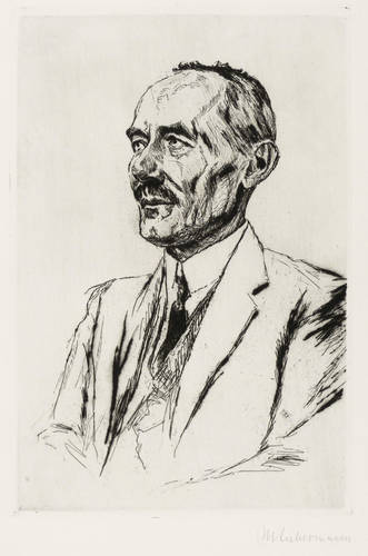 Liebermann, Max -  -  - Bildnis August Gaul