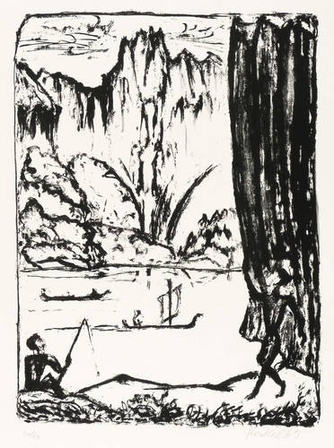 Heckel, Erich -  -  - Am See