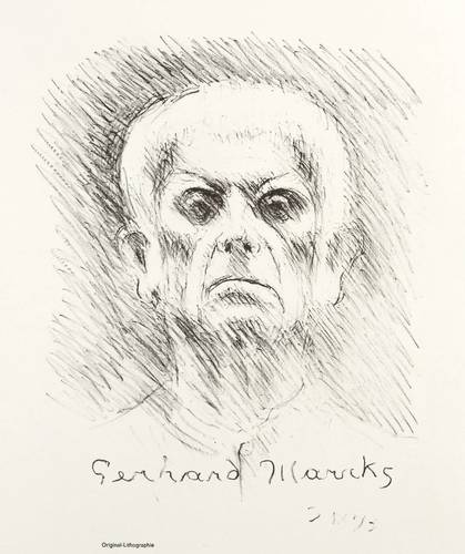 Marcks, Gerhard -  -  - Selbstbildnis I