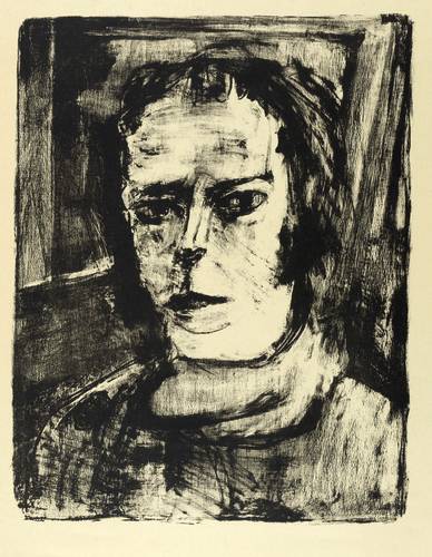 Kaus, Max -  -  - Mädchenkopf I (Kopf)